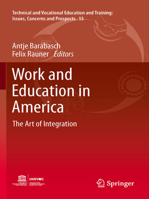 cover image of Work and Education in America